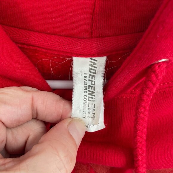 YG Stay Dangerous the Tour Hoodie Sweatshirt Adult Size M Red 2018 Concert Merch - Picture 7 of 10